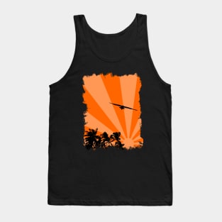 Seagull and palms Tank Top